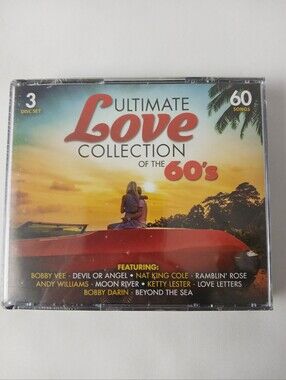 New 3 Disc CD Ultimate Love Collection Of The 60's Set